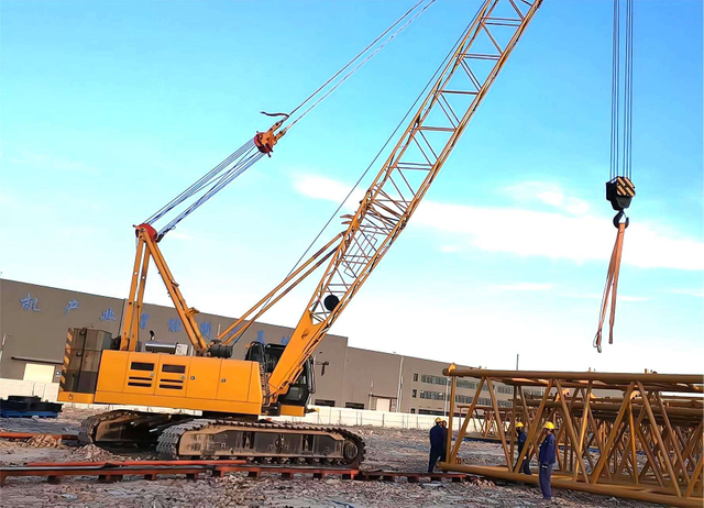 XGC85 Crawler Crane 85 Ton Lifting Crane