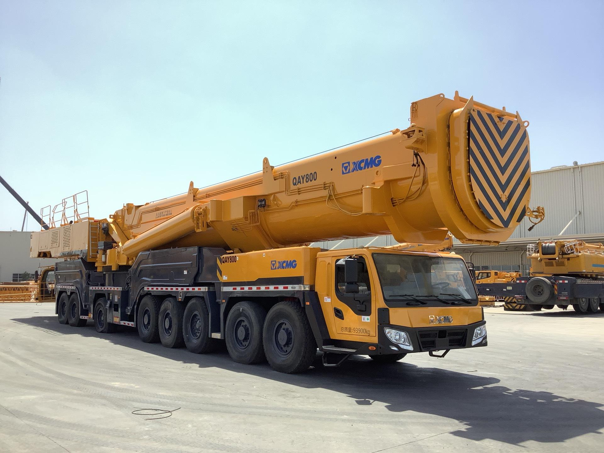 QAY800 Mobile Lifting Crane All Terrain Truck Crane