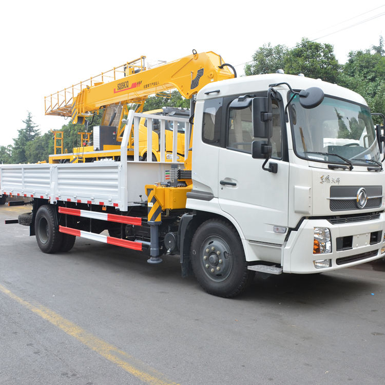 Telescopic Boom Sq8sk3q 8ton Truck Mounted Crane