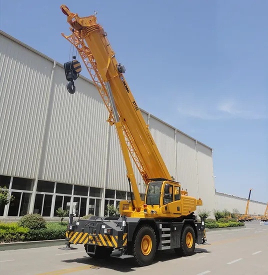 Rt55e 55 Ton Mobile Rough Terrain Crane for Sale