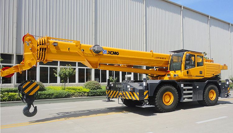 Rt50 50 Ton Hydraulic Rough Terrain Crane