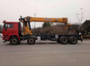  Sqs500b Telescopic Boom Lorry Truck Mounted Crane 