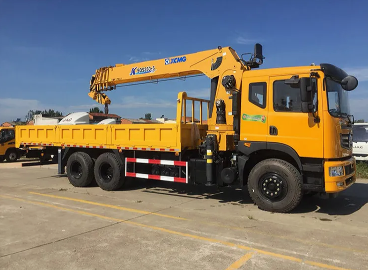 Sqs350-5 Pickup Telescopic Boom Truck Mounted Crane