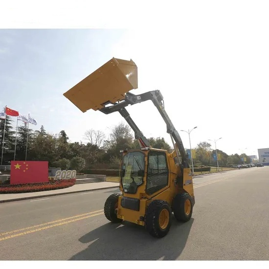 Xc7-TV12 China Mini 1.3ton Skid Steer Loader with EPA