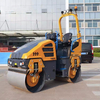 Mini Double Steel Wheel Vibratory Roller XD100