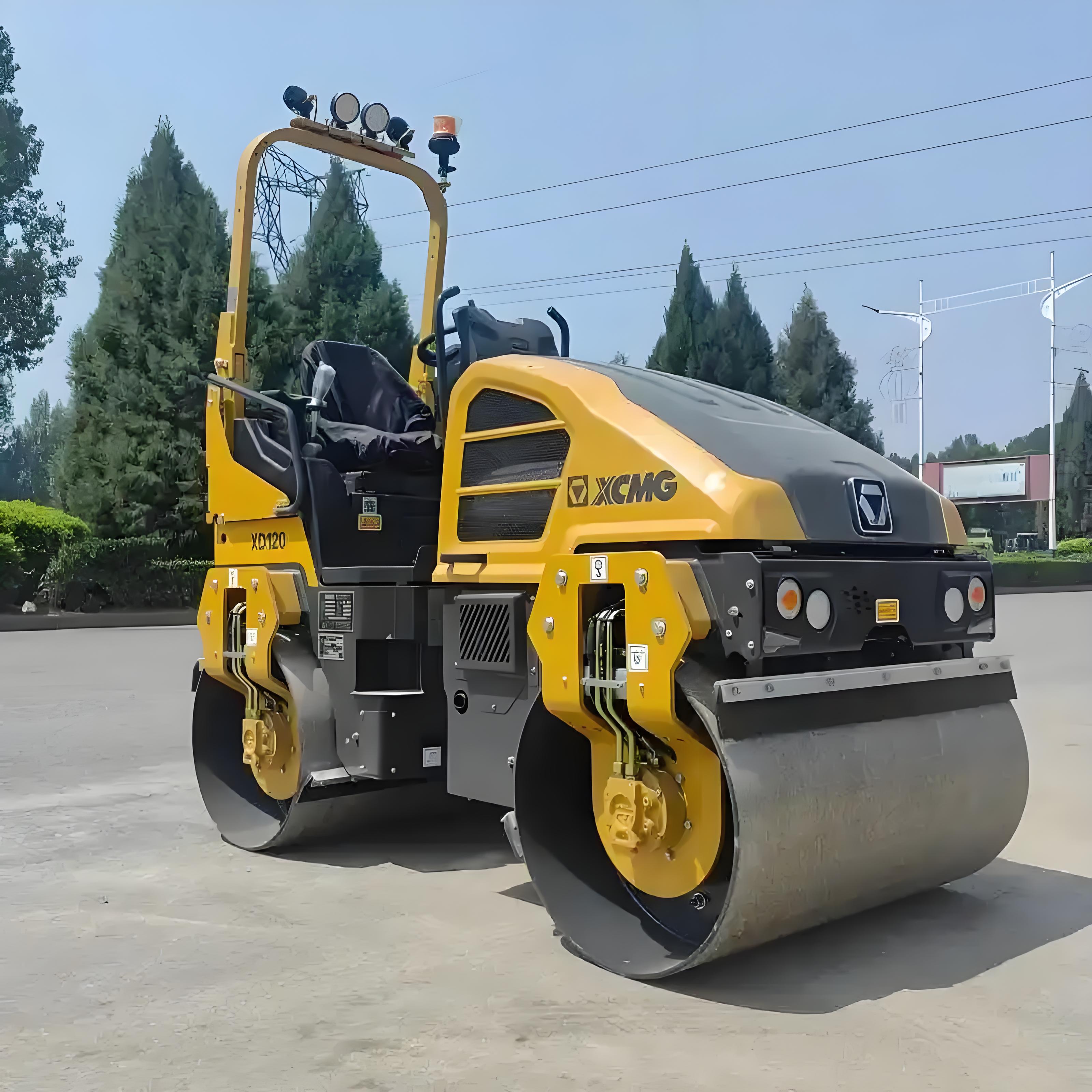 New XD120 Small Double Drum Road Roller Price