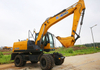 XE150WB 15 Ton Hydraulic Wheel Excavator for Sale