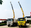 SQ10ZK3Q 10 Ton Knuckle Boom Truck Mounted Crane