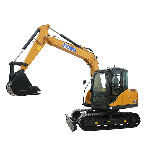 XE80D 8 Ton Small Mini Micro Hydraulic Crawler Excavator 