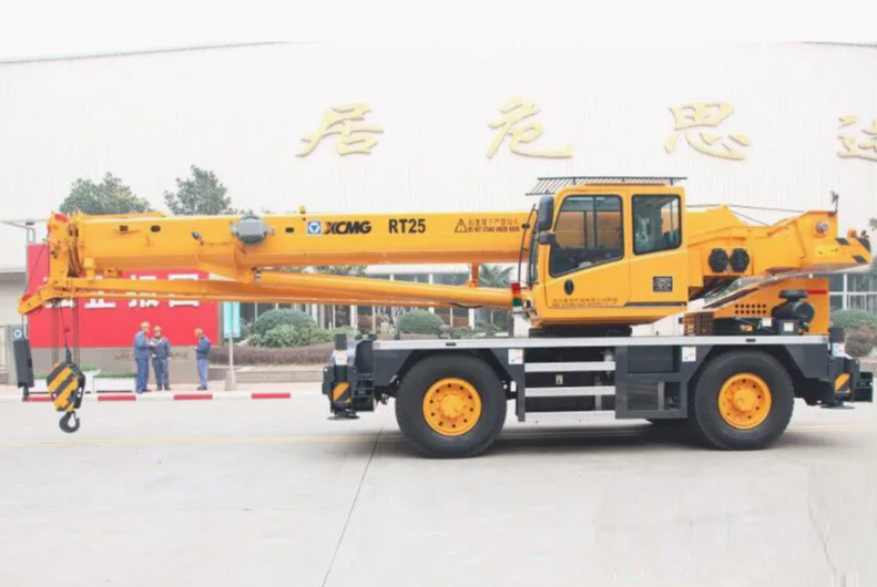 25 Ton Rt25 Mobile Wheel Rough Terrain Crane