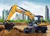 XE150WB 15 Ton Hydraulic Wheel Excavator for Sale