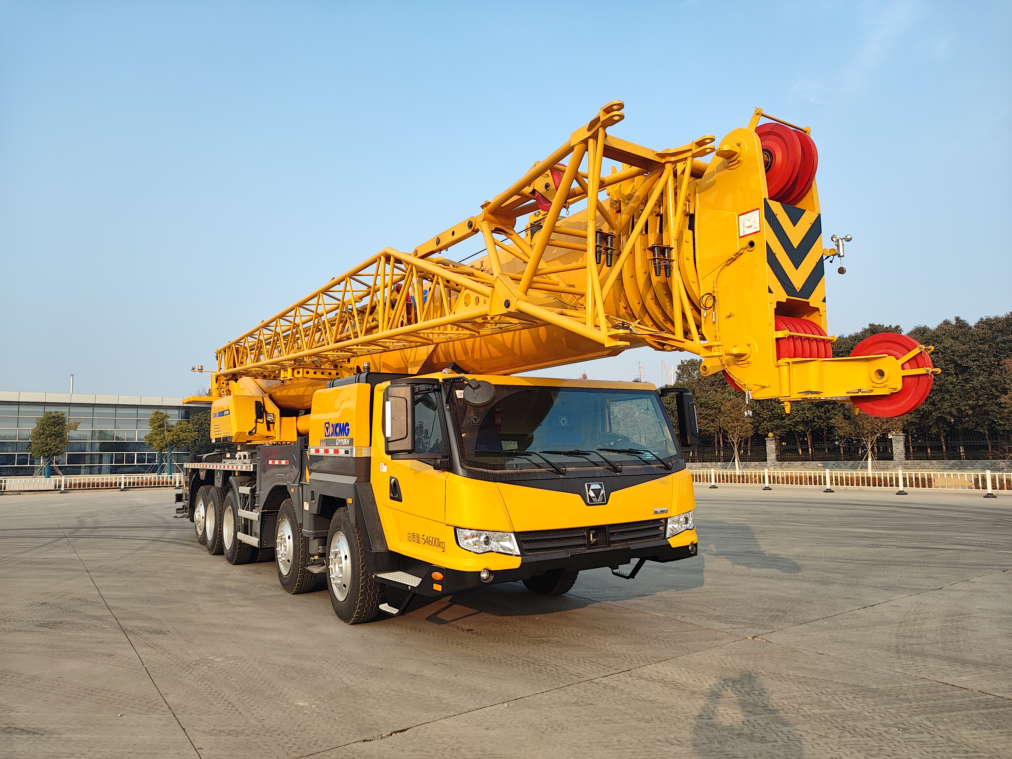 Qy110kh 110 Ton Telescopic Boom Mobile Truck Crane