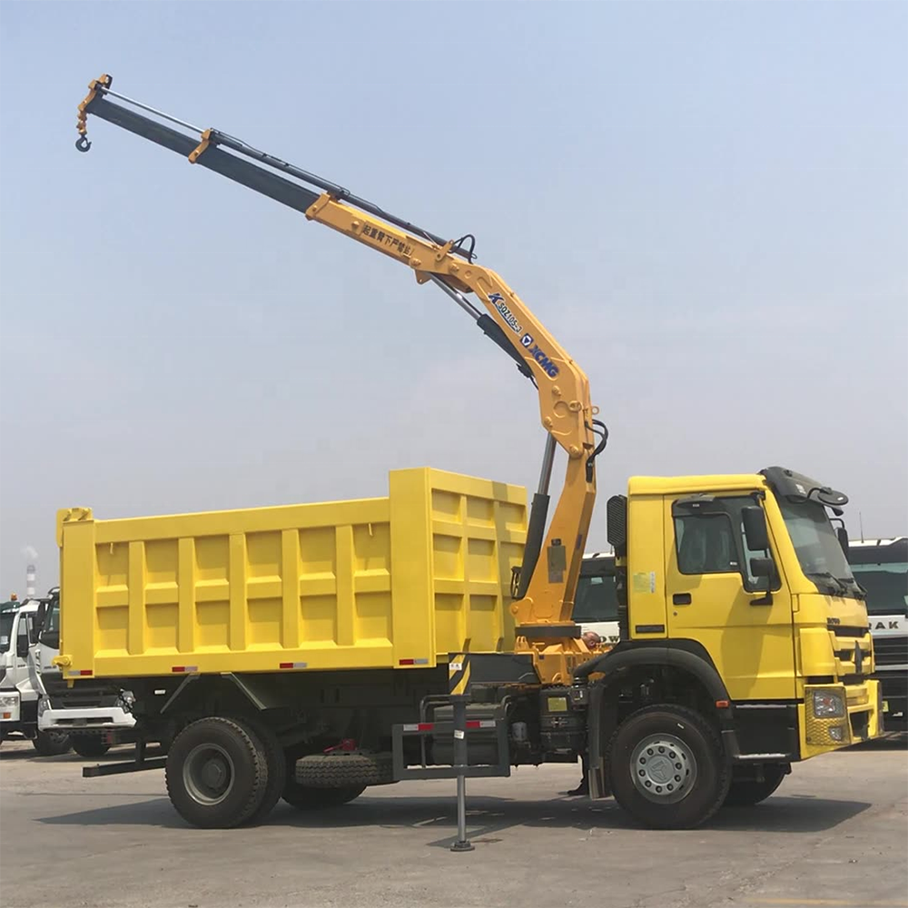 Sqz105-3 5 Ton Dump Truck Mounted Crane