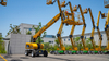  XGS28ACK-li XGS28K 28m Mobile Telescopic Boom Lifting Platform