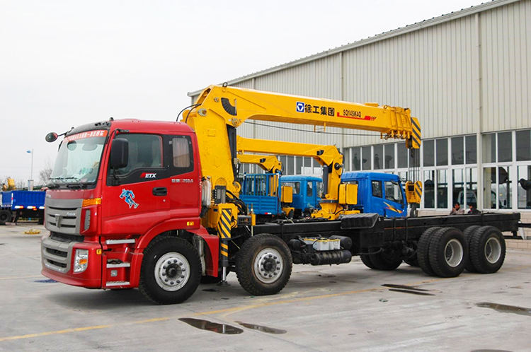 SQ14SK4Q 14ton Straight Arm Truck Mounted Crane