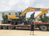 XE210WB 21 Ton Hydraulic Wheel Excavator Machines
