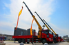 SQ25ZK6Q Folded Boom 25 Ton Heavy Crane Truck Mounted