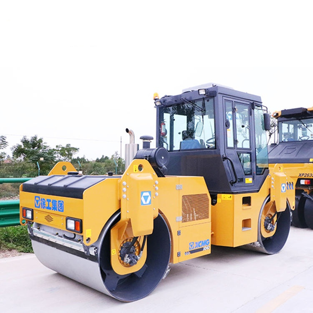 XD82 Compacteur vibrant &agrave; double tambour de 8 tonnes