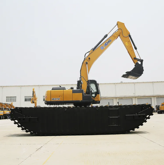 20 tonnes Machine amphibie flottante de pelle de l'excavatrice XE215S de 21 tonnes