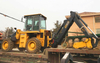 Wz30-25 4WD 2.5 Ton New Small Excavator Backhoe Wheel Loader 