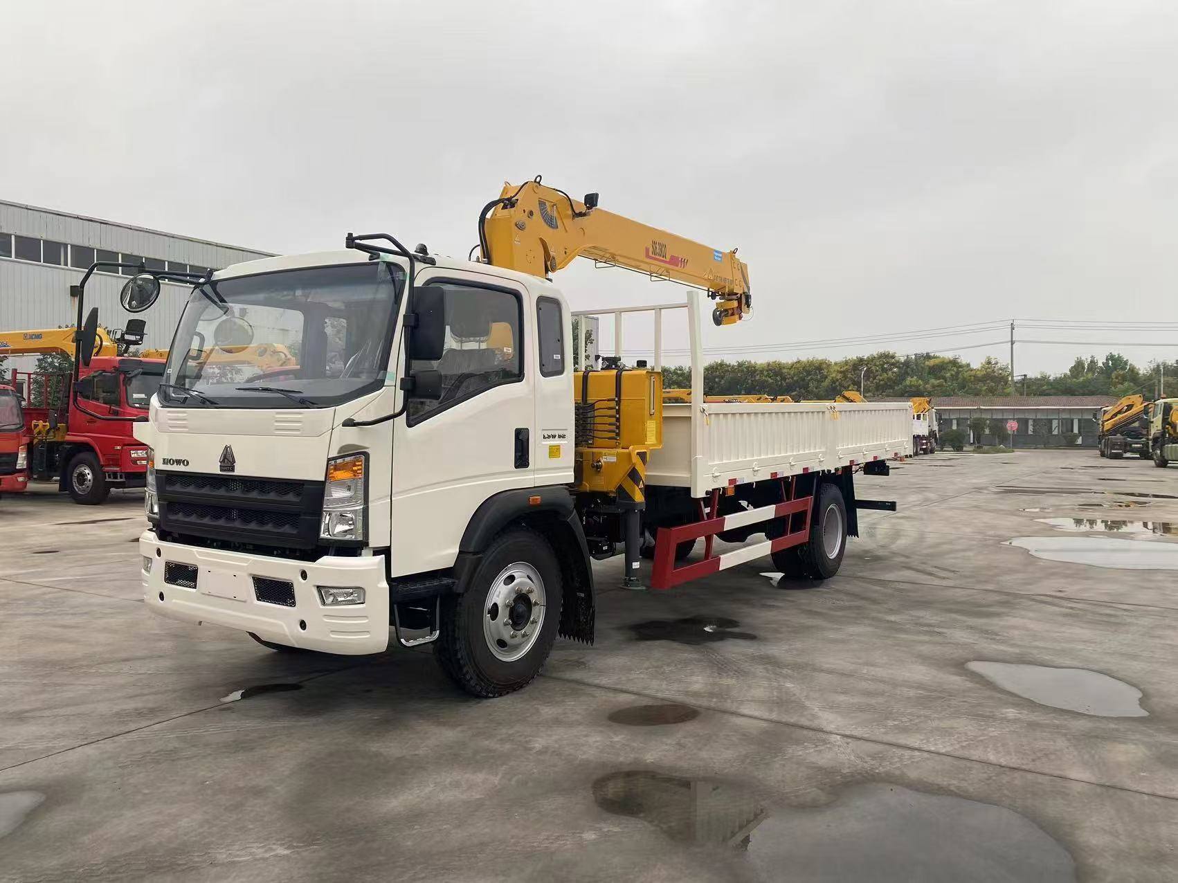 SQ6.3SK2Q Telescopic Boom Mobile Truck Mounted Crane