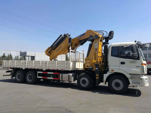 شنت شاحنة رافعة ثقيلة SQ25ZK6Q بذراع مطوية 25 طن