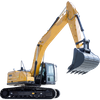 Stable Performance 140kW Engine XE245G 24.5t Hydraulic Crawler Excavator For Road Construction