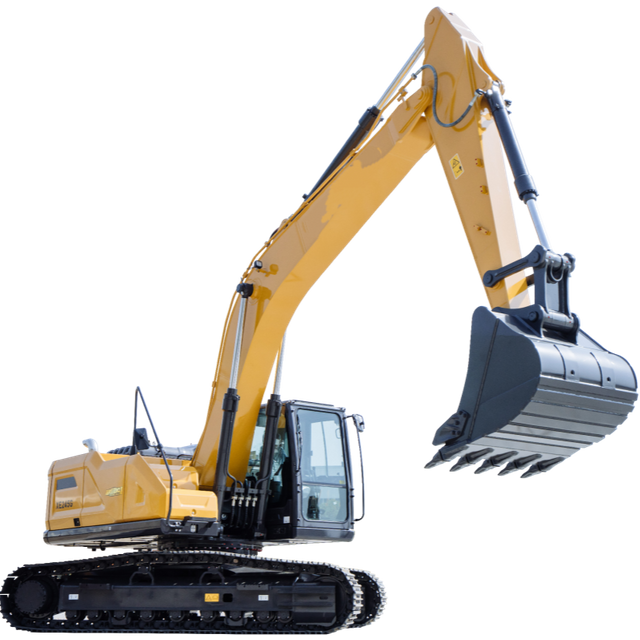 Stable Performance 140kW Engine XE245G 24.5t Hydraulic Crawler Excavator For Road Construction