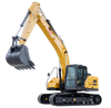 Efficient Medium Crawler Excavator XE200GA – 21.2 Ton Operating Weight, 0.9-1.0m&sup3; Bucket, 125kW Cummins Engine