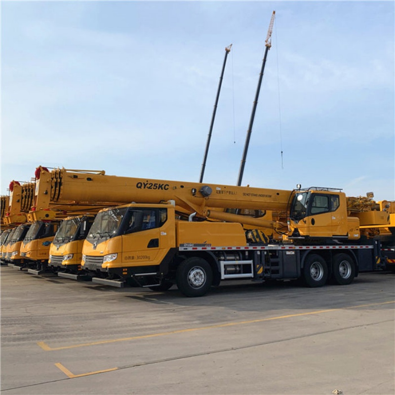 QY25KC 25 Ton Hydraulic Truck Crane 35m 4‑Section Telescopic Boom Truck‑Mounted Mobile Crane For Construction Site Operation