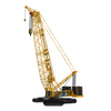 XLC350 350 Ton Heavy Lifting Crawler Crane High Lifting Moment Modular Lattice Boom Crane For Wind Power Petrochemical