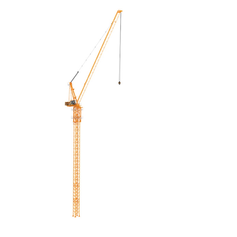 XGL80-6S 6 Ton Flat Top Tower Crane 80m Ultra Long Jib Large Span Construction Tower Crane Intelligent Frequency Conversion For Building Projects