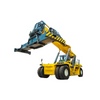 XCS45 45 Ton Container Reach Stacker with 15.1m Max Lifting Height Supports 5 Layer Container Stacking