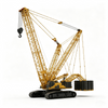 XLC18000 1350‑ton lattice‑boom crawler crane with 18000t&middot;m lifting moment. Optimized for wind turbine industrial hoisting projects