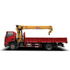 GSQS200-5 Hydraulic Truck Mounted Crane 210kN&middot;m Lifting Moment Heavy Duty Telescopic Boom Loader Crane for Construction