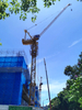 XGL80-6S 6 Ton Flat Top Tower Crane 80m Ultra Long Jib Large Span Construction Tower Crane Intelligent Frequency Conversion For Building Projects
