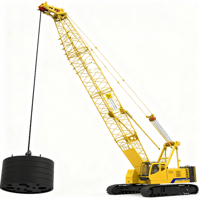 Heavy-Duty XGH350A Telescopic Boom Crawler Crane 350ton Capacity for Large Steel Structure & Infrastructure Projects