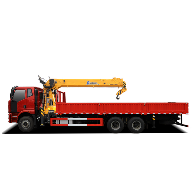 GSQS400-5 Hydraulic Truck Mounted Crane, 4 Ton Telescopic Boom Lifting Machine for Construction & Cargo Handling