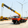 GSQS400-4 16 Ton Straight Arm Truck Mounted Crane 19.3m Boom 420kN&middot;m 4 Sections Telescopic Hydraulic Lorry Crane