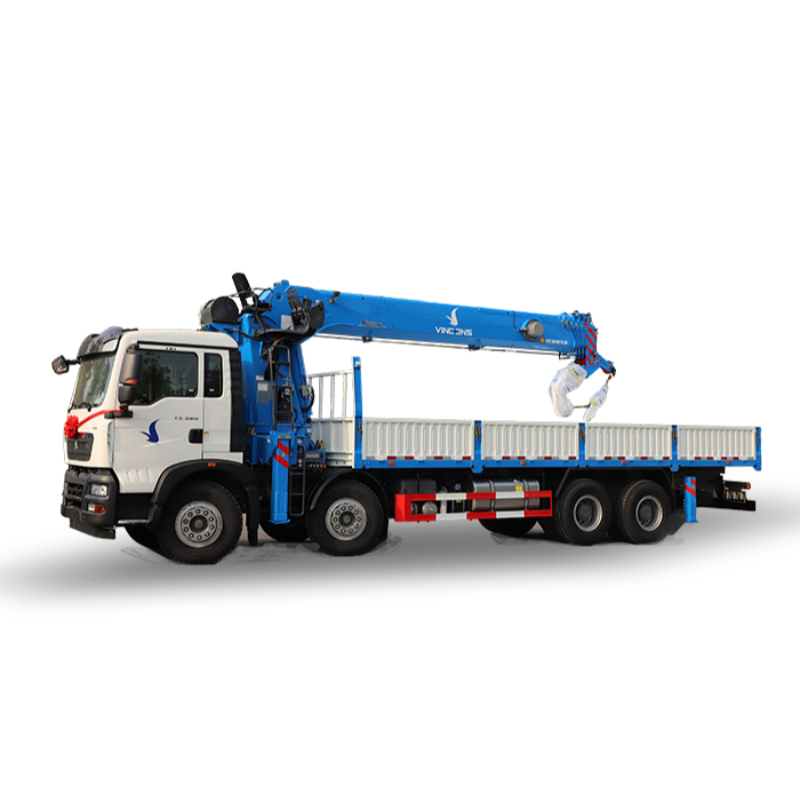 GSQS500-6 Ultra-long Boom Truck Mounted Crane 20Ton Heavy Duty Hydraulic Lifting Equipment for High-altitude Construction Work