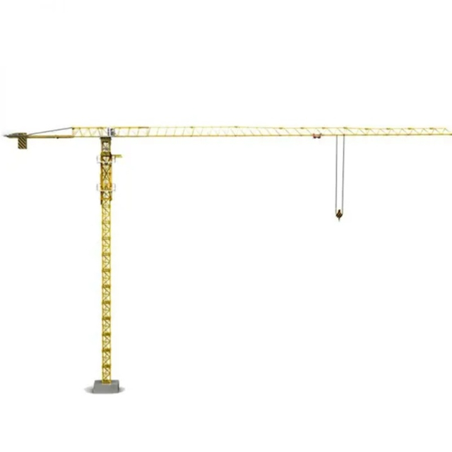 XGL140-8S 8 Ton Flat Top Tower Crane 140t&middot;m Rated Moment Long Jib Large Span Intelligent Frequency Conversion Construction Tower Crane