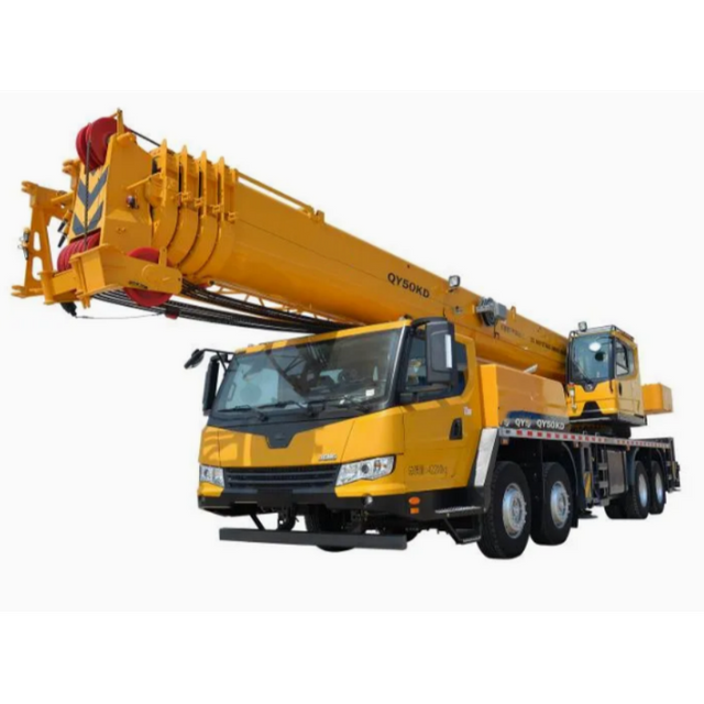 QY50KD 50 Ton Hydraulic Truck Crane 43.5m 5‑Section U‑Shape Telescopic Boom Truck‑Mounted Mobile Crane For Construction Site Operation