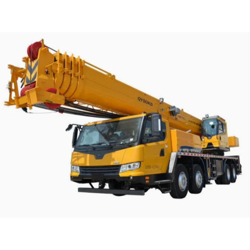 QY50KD 50 Ton Hydraulic Truck Crane 43.5m 5‑Section U‑Shape Telescopic Boom Truck‑Mounted Mobile Crane For Construction Site Operation