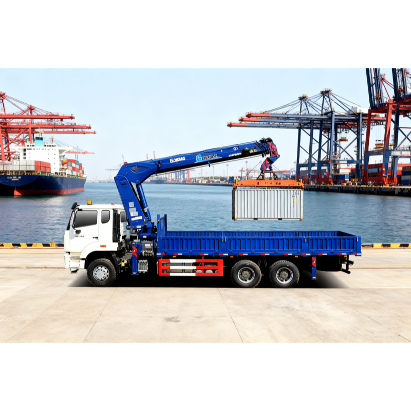  New GSQS250-5 Hydraulic Synchronous Telescopic Crane High Efficiency Medium Large Tonnage Lifting Machinery