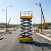 High Performance Scissor Lift XG1412HA-Li 15.8m Max Height Reinforced Structure AC Plus Lithium Battery 