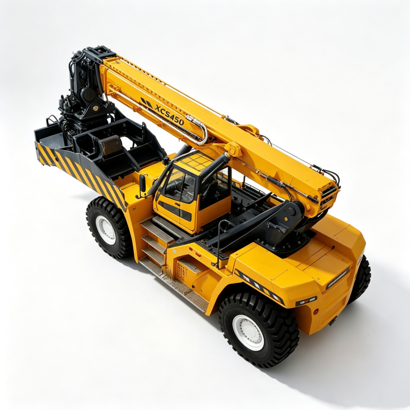 XCS45U 45 Ton Upgraded Heavy‑Duty Container Reach Stacker for Port Container Handling