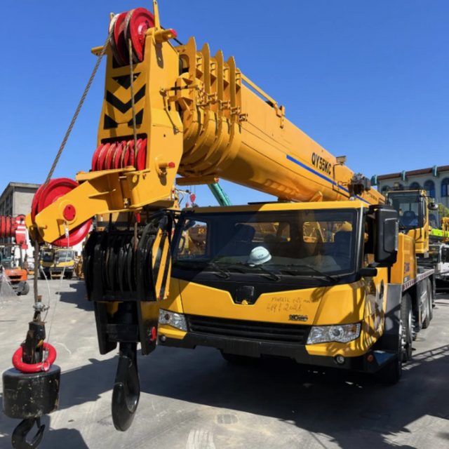 55 Ton Telescopic Truck‑Mounted Crane 44.5m Main Boom Hydraulic Mobile Hoisting Machinery for Infrastructure Construction