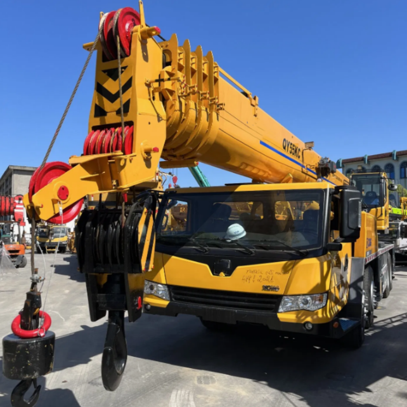 55 Ton Telescopic Truck‑Mounted Crane 44.5m Main Boom Hydraulic Mobile Hoisting Machinery for Infrastructure Construction