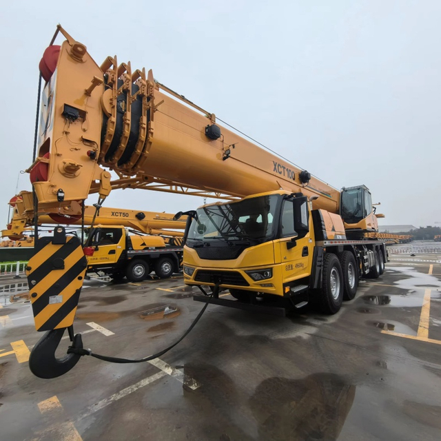 New XCT100G5 100 Ton Mobile Truck Crane 3557kN&middot;m Max Load Moment Heavy‑Duty Hoisting Equipment for Sale