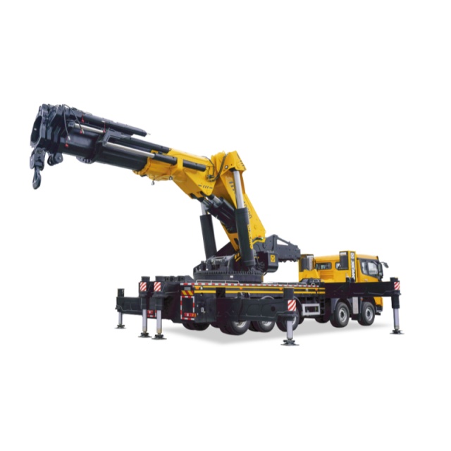SQZ10000 150 Ton Folding Boom Truck Mounted Crane 10000kN.m 12-sided Polygonal Ultra-large Torque Articulated Hydraulic Crane 360&deg; Full Rotation